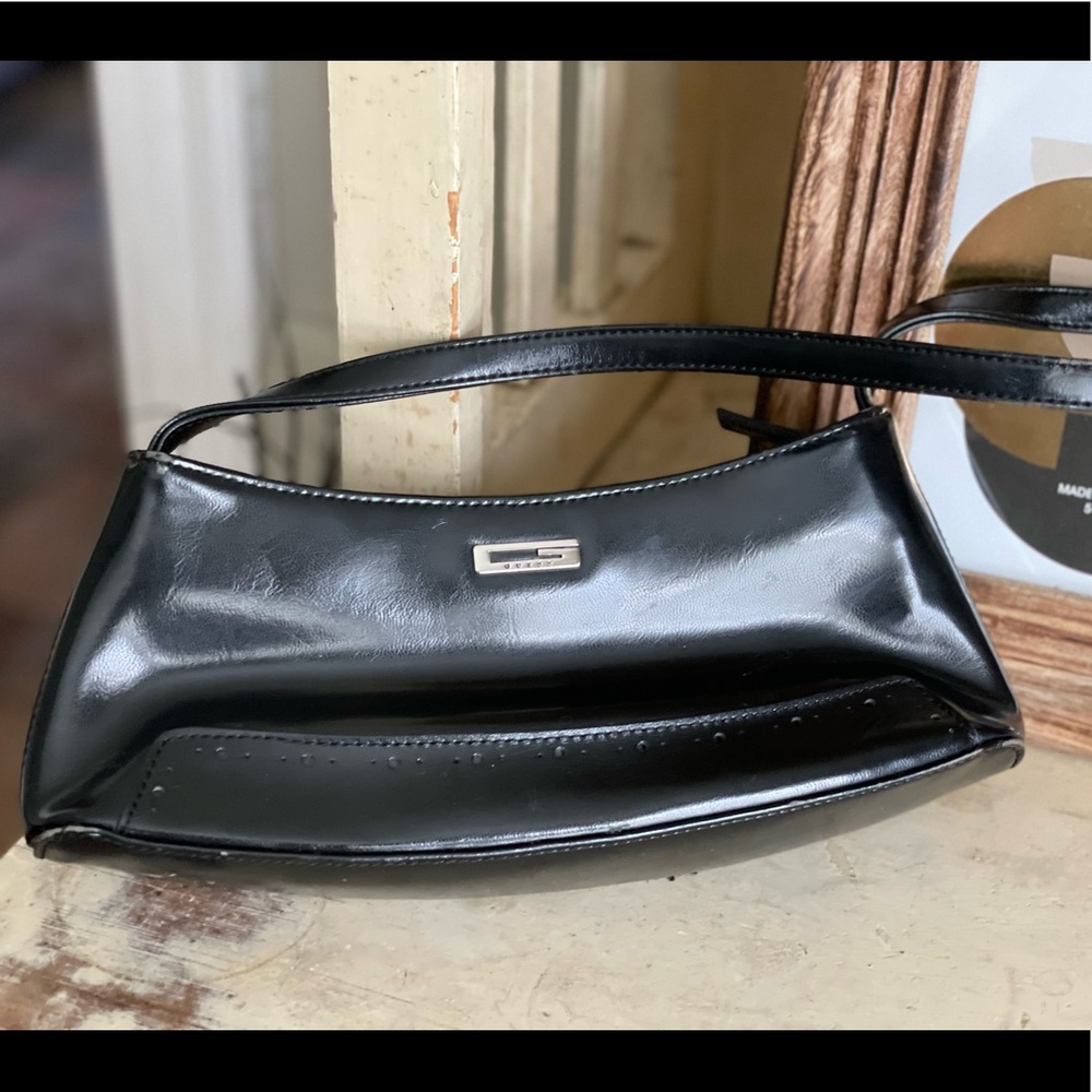 Black GUESS Handbag Purse Clutch!